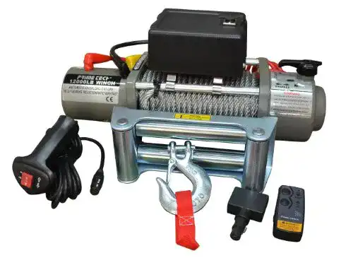 Seilwinde Prime Tech Elektrische 12 Volt 12000 lb für vielseitige Anwendungen