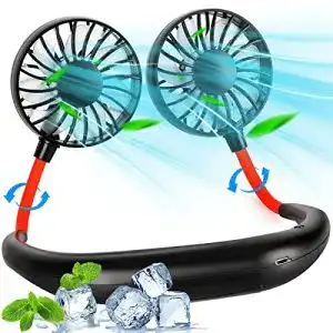 Nackenventilator Bosoner: Tragbarer Halsventilator mit 3 Geschwindigkeiten