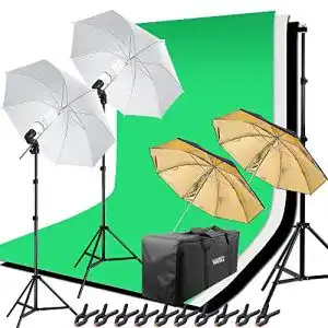 Fotostudio Set Hakutatz Hintergrundsystem 5-in-1
