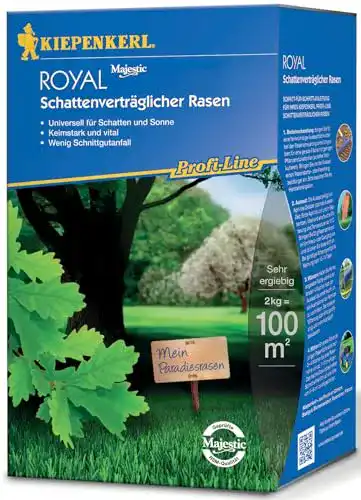 Schattenrasen Kiepenkerl Profi-Line Royal für Schattenbereiche