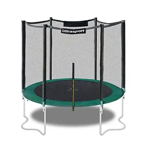 Kindertrampolin Ultrasport Gartentrampolin Wave, Durchmesser 251 cm