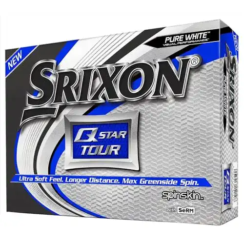 Srixon Golfbälle Q-Star Tour 3 White, 12 Stück