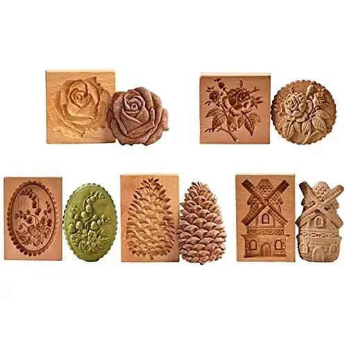 Spekulatiusformen Halimer – Lustige Keksformen aus Holz für Backen
