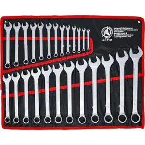 Schraubenschlüssel BGS DIY 1198 25-teiliges Set mit Rolltasche