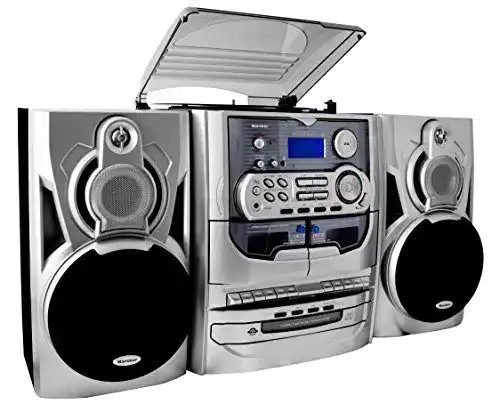 Kassettendeck Karcher KA 5300 Kompaktanlage mit CD-Player