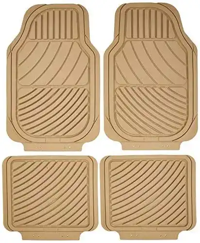 Universal Gummifußmatten für Autos in beige von Sumex Carat
