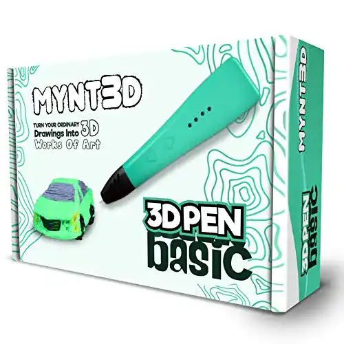 3D-Stift MYNT3D MP033-GN Basic mit ABS und PLA Kompatibilität