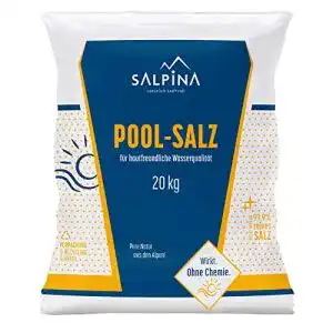 Poolsalz Salpina 20kg – Hochreines Siedesalz für Salzwasser-Pools