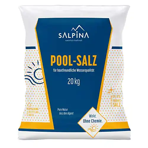 Poolsalz Salpina 20kg – Hochreines Siedesalz für Salzwasser-Pools