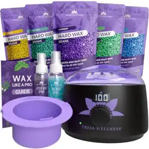 Waxing Set Tress Wellness Wachswärmer für Haarentfernung