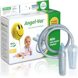 Nasensauger Angel-Vac für Babys mit weichem Saugkopf