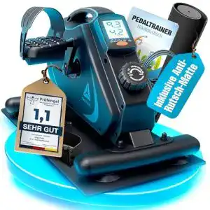 Gelenkschonender Handergometer für Senioren Pedaltrainer für Zuhause