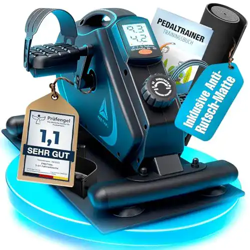 Gelenkschonender Handergometer für Senioren Pedaltrainer für Zuhause