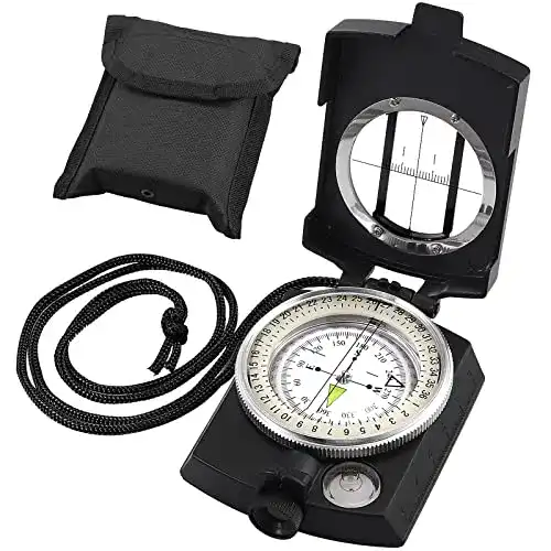 Kompass von VINTEAM für Outdoor-Aktivitäten, wasserdicht und robust