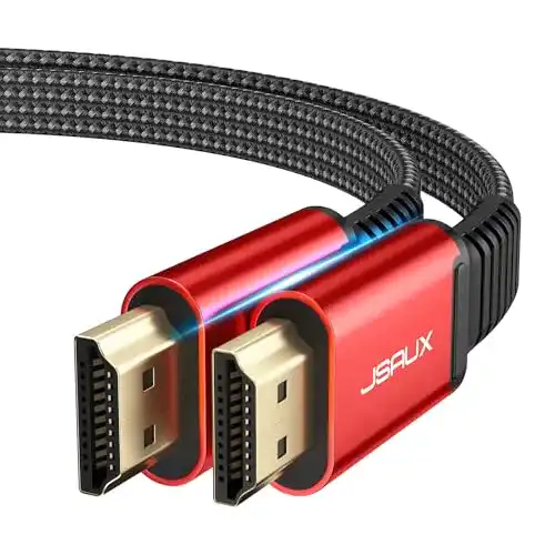 HDMI-Kabel 3m JSAUX 4K HDMI 2.0 Kabel mit 60Hz und 18Gbps