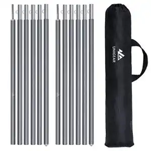 Zeltstangen Unigear Teleskopstangen 2er Set aus Aluminium