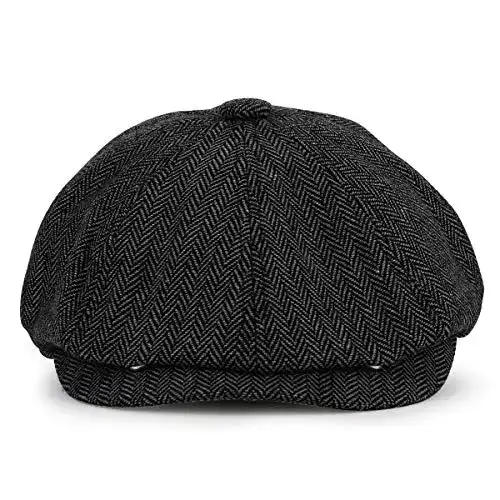 Schirmmütze KeepSa im Newsboy-Stil für Herren und Damen