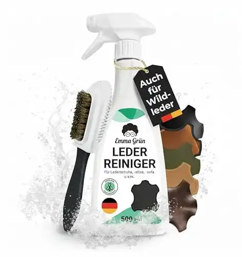 Autopolsterreinigung Emma Grün Lederreiniger für Leder und Alcantara