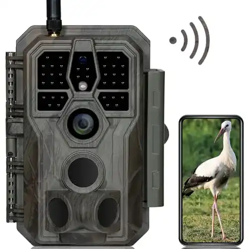 GardePro E8 Wildkamera mit App und WLAN-Funktion