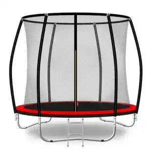 Trampolin 183 cm Baunsal für den Außenbereich mit Sicherheitsnetz und Leiter