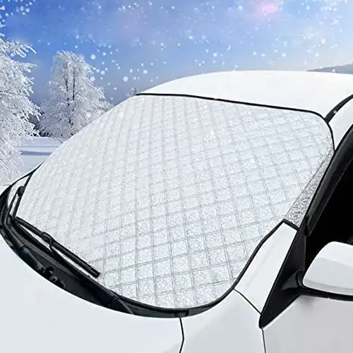 Frontscheibenabdeckung KEELYY für Autos im Winter und Sommer