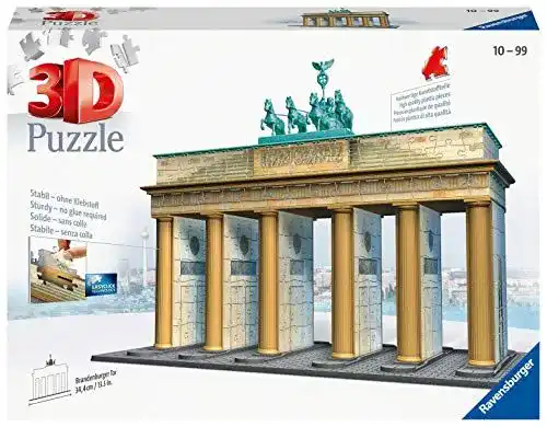 3D Puzzle Ravensburger Brandenburger Tor 12551 für Erwachsene und Kinder