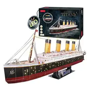 Titanic Modell 3D Puzzle für Kinder und Erwachsene – 266 Teile