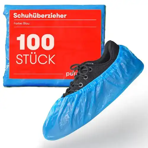 Schuhüberzieher Purahelp Einweg (100 Stück) aus CPE