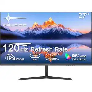 Randloser 27-Zoll Monitor Minifire mit IPS und 120Hz