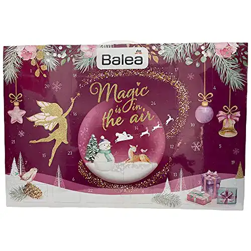 Adventskalender Beauty Balea 2021 mit 24 Kosmetikprodukten