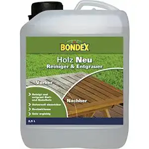Bondex Holz-Entgrauer 329867 farblos 2,5 L für 17,5 m²