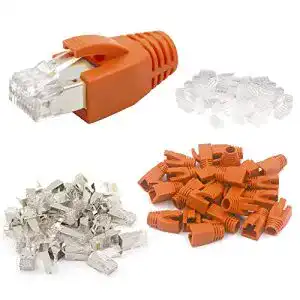 RJ45 Stecker VCE CAT7 CAT6A Netzwerkstecker 10 Stück