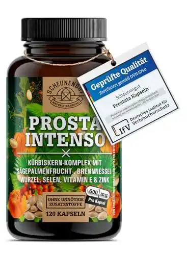 Kürbiskern-Kapseln Prosta Intenso für die Prostata