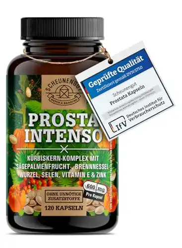 Kürbiskern-Kapseln Prosta Intenso für die Prostata