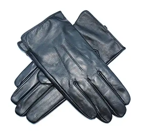 Lederhandschuhe für Herren aus Ziegennappaleder mit Kaschmirfutter