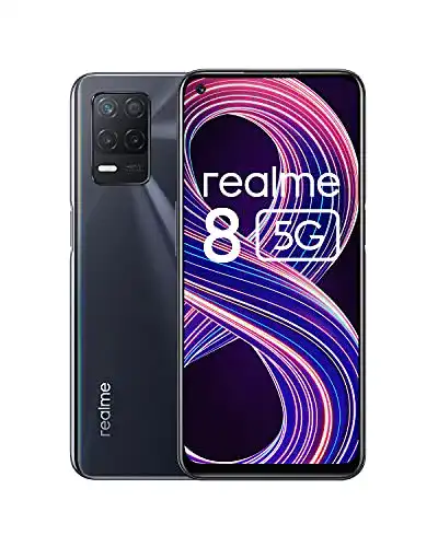 Realme 8 5G Smartphone ohne SIM, entsperrtes Handy mit 48MP Kamera
