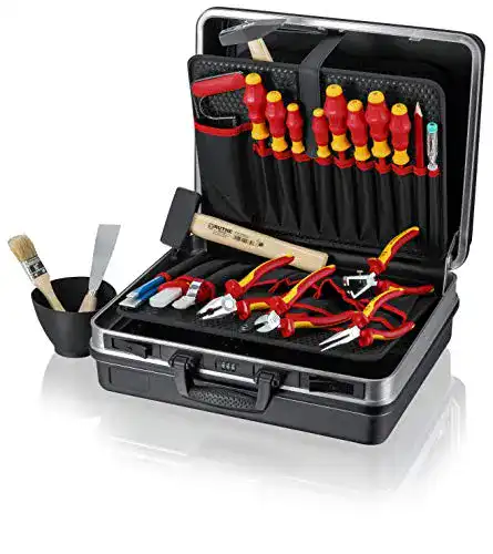 Elektriker Werkzeugkoffer Knipex Lehrlingskoffer Hartschalenkoffer