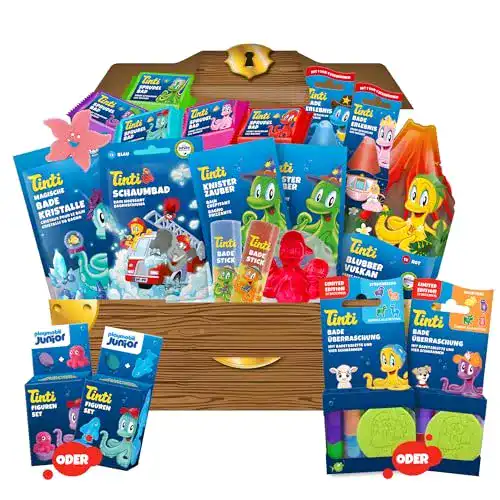 Badezusatz für Kinder Tinti Schatztruhe, 1er Pack