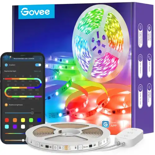 Govee RGBIC LED Strip 5m – Musik-Synchronisation und App-Steuerung