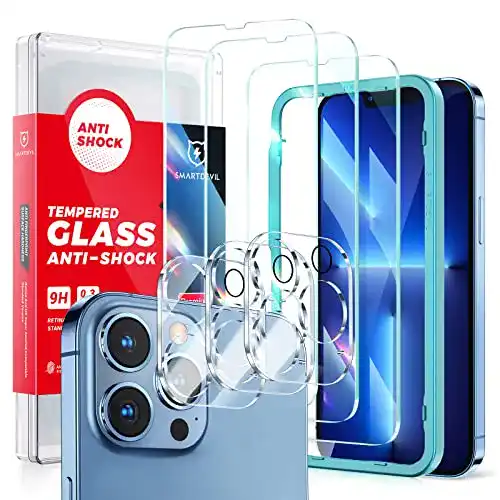 iPhone 13 Pro Panzerglas von SMARTDEVIL für optimalen Displayschutz