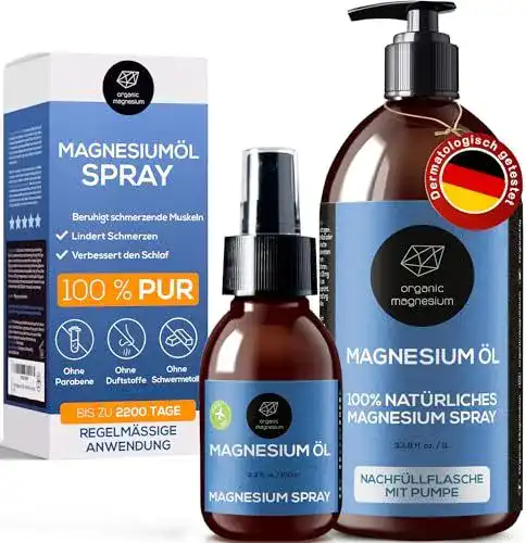 Magnesiumöl Organic Magnesium Ultra Pur Spray 1000ml