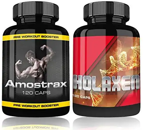 Testosteron-Booster Varg Power Holaxen Amostrax 240 Kapseln
