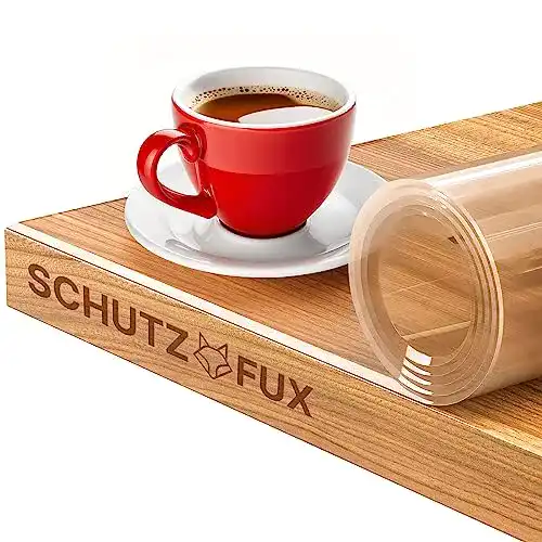 Tischfolie Schutz-Fux 2mm transparent für Möbel und Tische