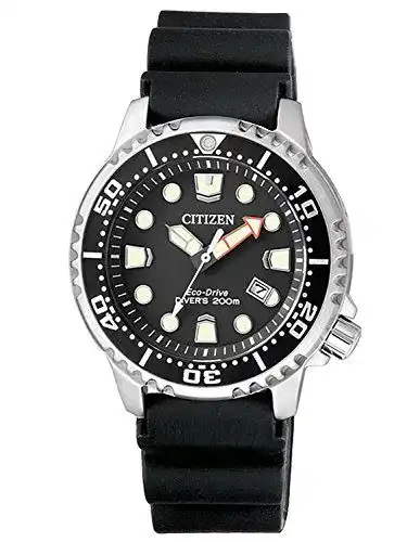 Taucheruhr für Damen von Citizen mit Polyurethan Armband