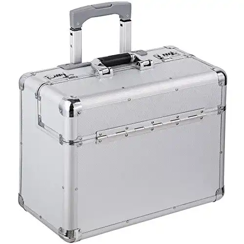 Pilotenkoffer tectake 47x39x25 cm für Handgepäck im Businessbereich