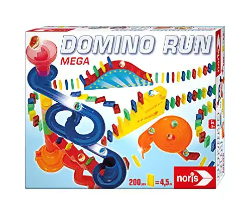 Noris Domino Run Mega-Set 606065647 mit 200 Dominosteinen