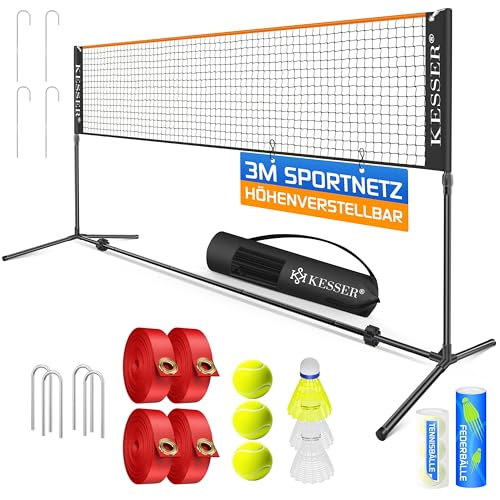 Badminton-Netz Kesser Badminton- und Tennisnetz, 300 cm