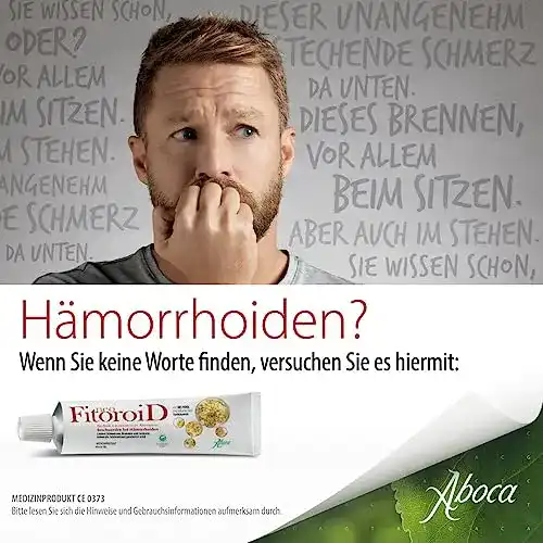 Hämorrhoidensalbe Aboca mit pflanzlichen Inhaltsstoffen