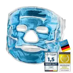Kühlmaske Augen Feluna Gel-Gesichtsmaske für Entspannung und Erholung