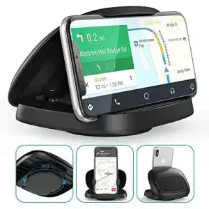 Handyhalterung für Armaturenbrett im Auto, 360° drehbar